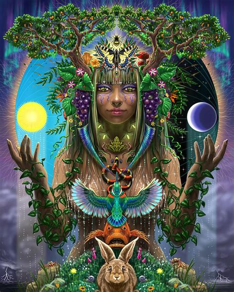 Discovering the Majesty of the Natural World: Exploring the Spiritual Female Figures in Paganism